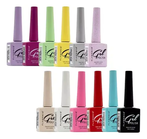 Esmalte de uñas permanente Flamenco 12 ml - Imagen 2