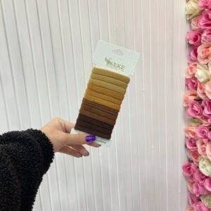 Coles De Cabello Set 12 Color Café