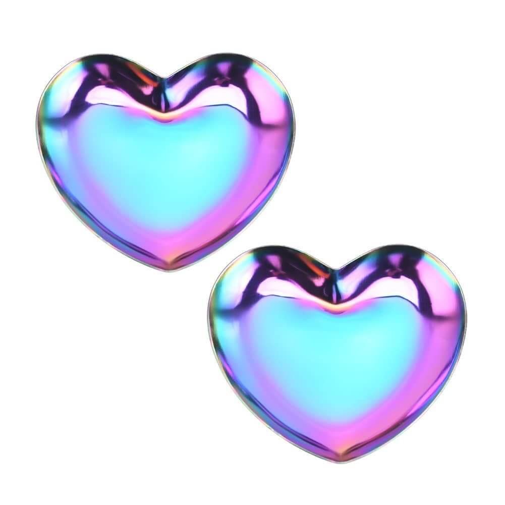 Bandeja Mezcladora De Corazon Tornasol - Imagen 2