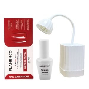 Kit De Uñas Soft Gel 240 Pcs
