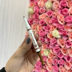 Lapiz De Cejas Microblanding 2 En 1 Kiss Beauty
