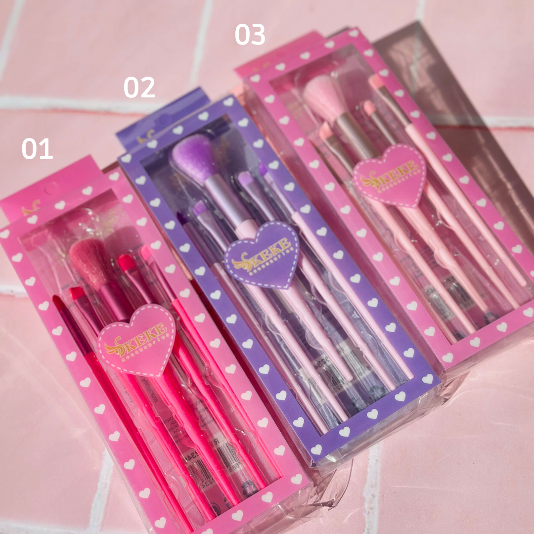 Set De 5 Brochas De Maquillaje Ref: 92346 - Imagen 2