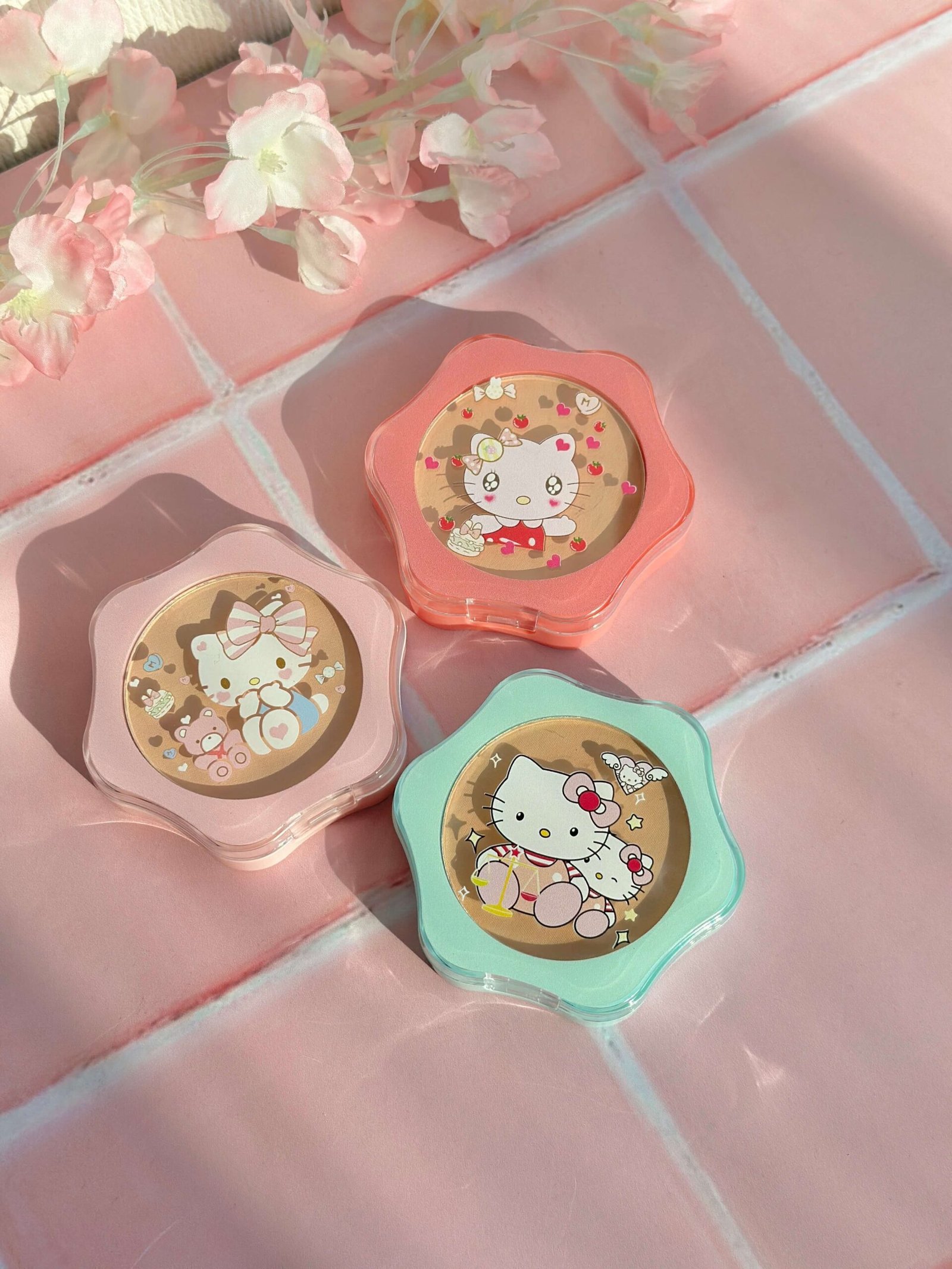 Polvo Compacto Hello Kitty