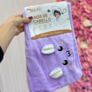 Toalla De Cabello Conejito