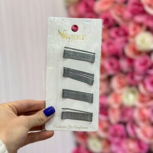Trabas De Cabello Grandes Plateadas Ref: 93696