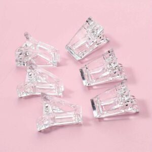 Pinzas Para Uñas Polygel Pack 10 Unid