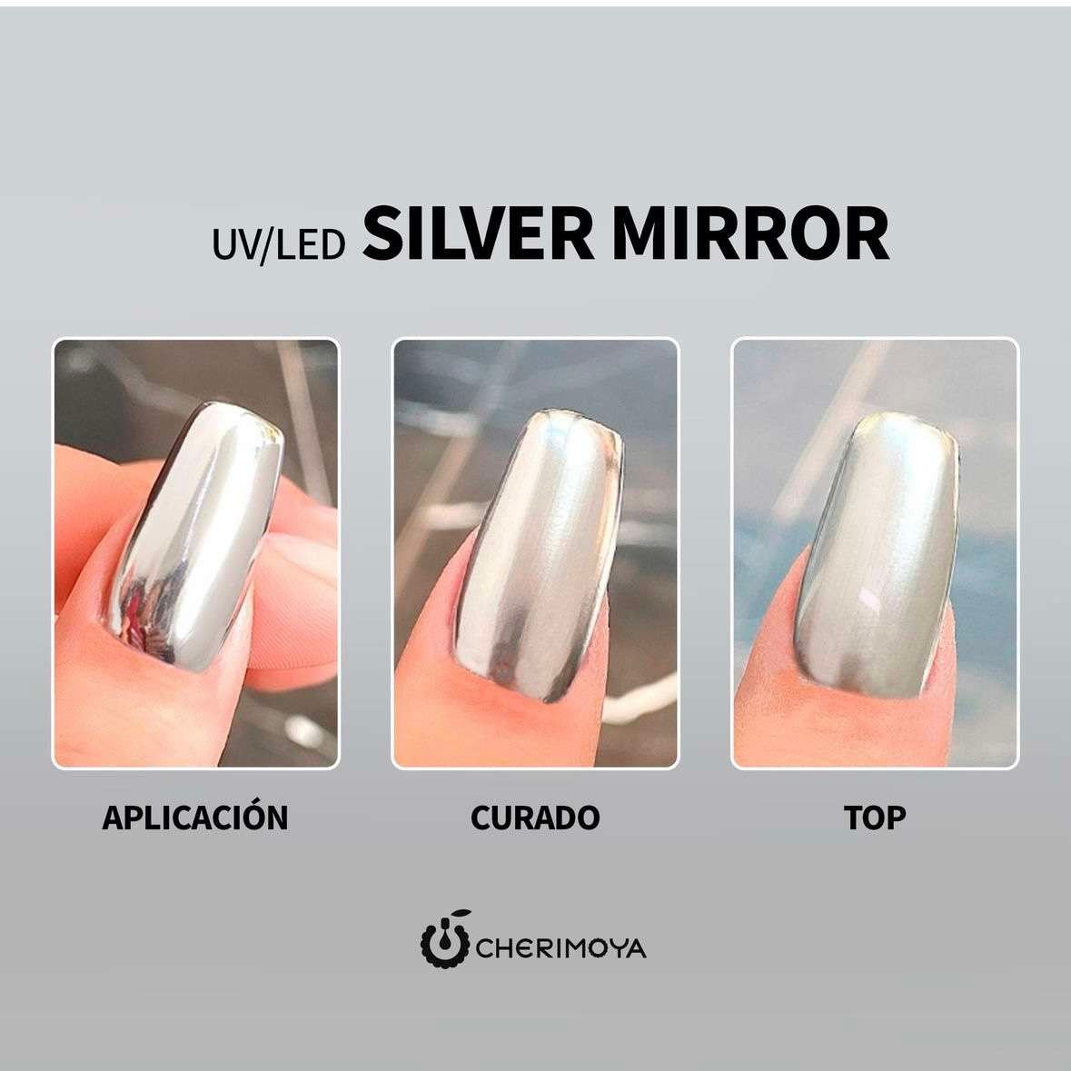 Esmalte Efecto Espejo Cherimoya 6Ml - Imagen 2