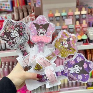 Cepillo de cabello estrella kuromi