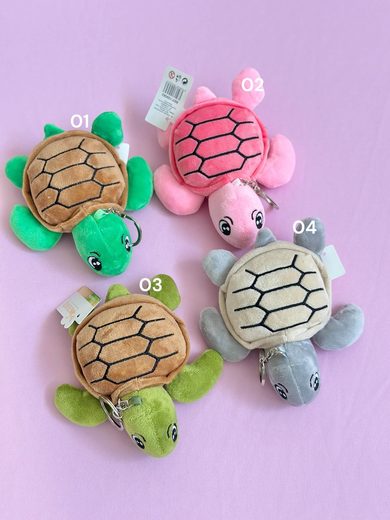 Llavero de Peluche Tortuga Ref:109582 - Imagen 2