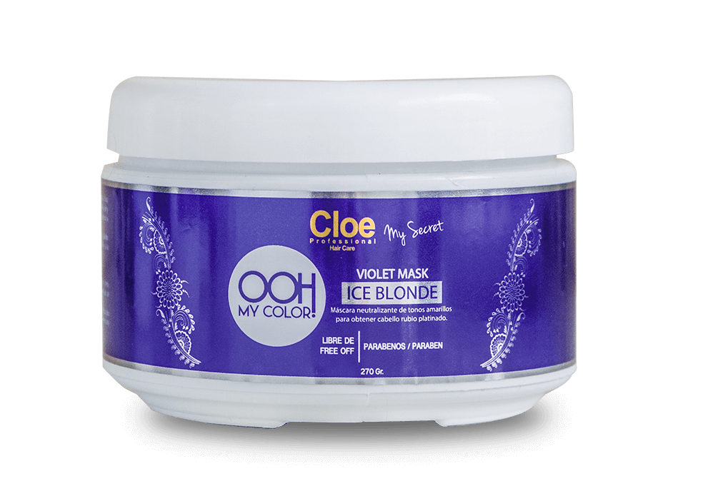 Mascara Cloe Professional Oh my color Violet Ice Blonde