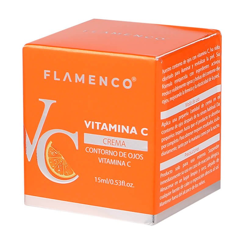 Crema de contorno de ojos Vitamina C Flamenco 15ml - Imagen 2
