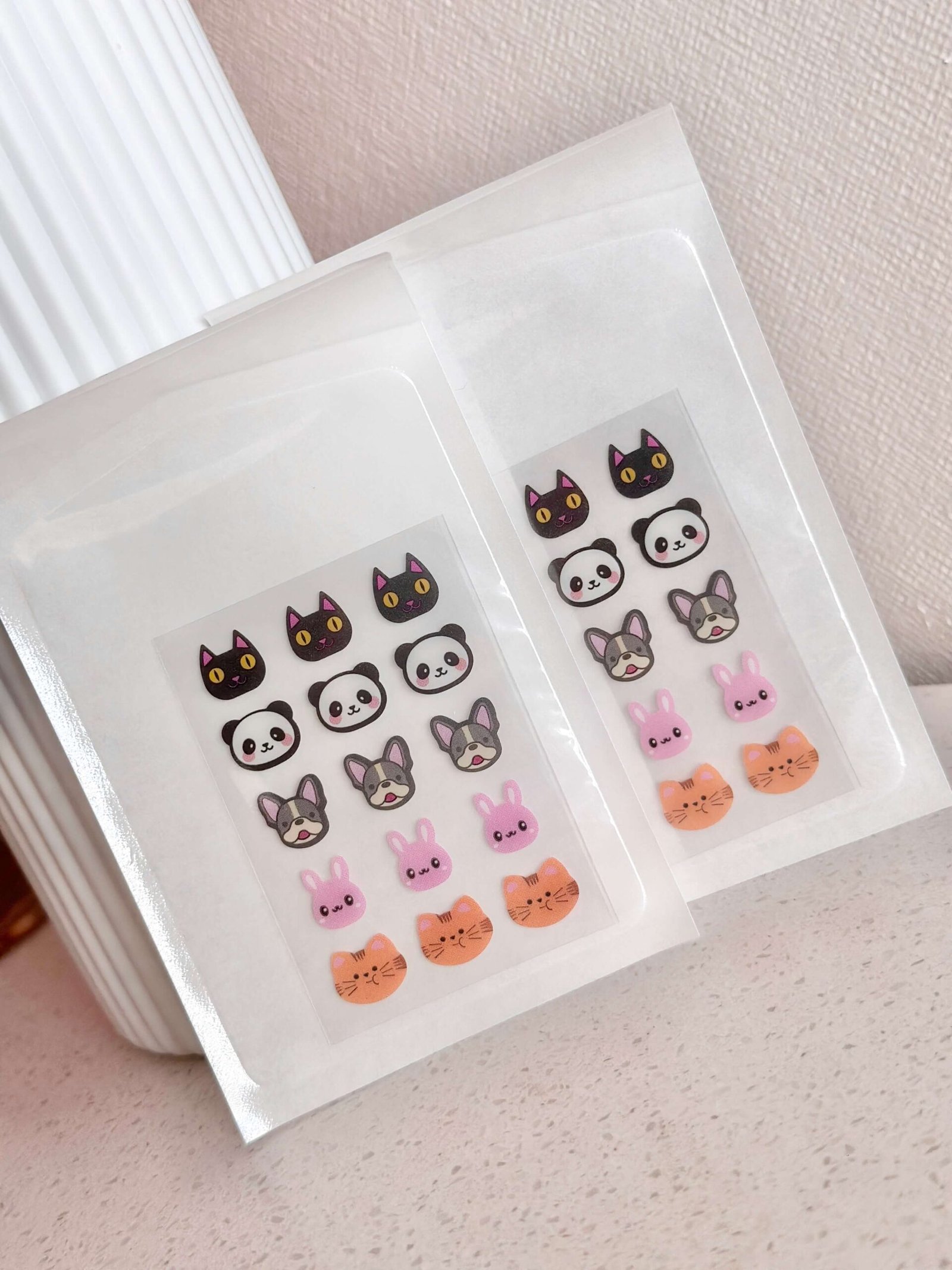 Parches anti acne animalitos Flamenco 30pcs - Imagen 2
