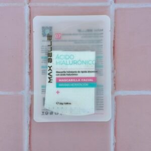 Mascarillas faciales Acido Hialuronico Max Belle Caja 5pcs