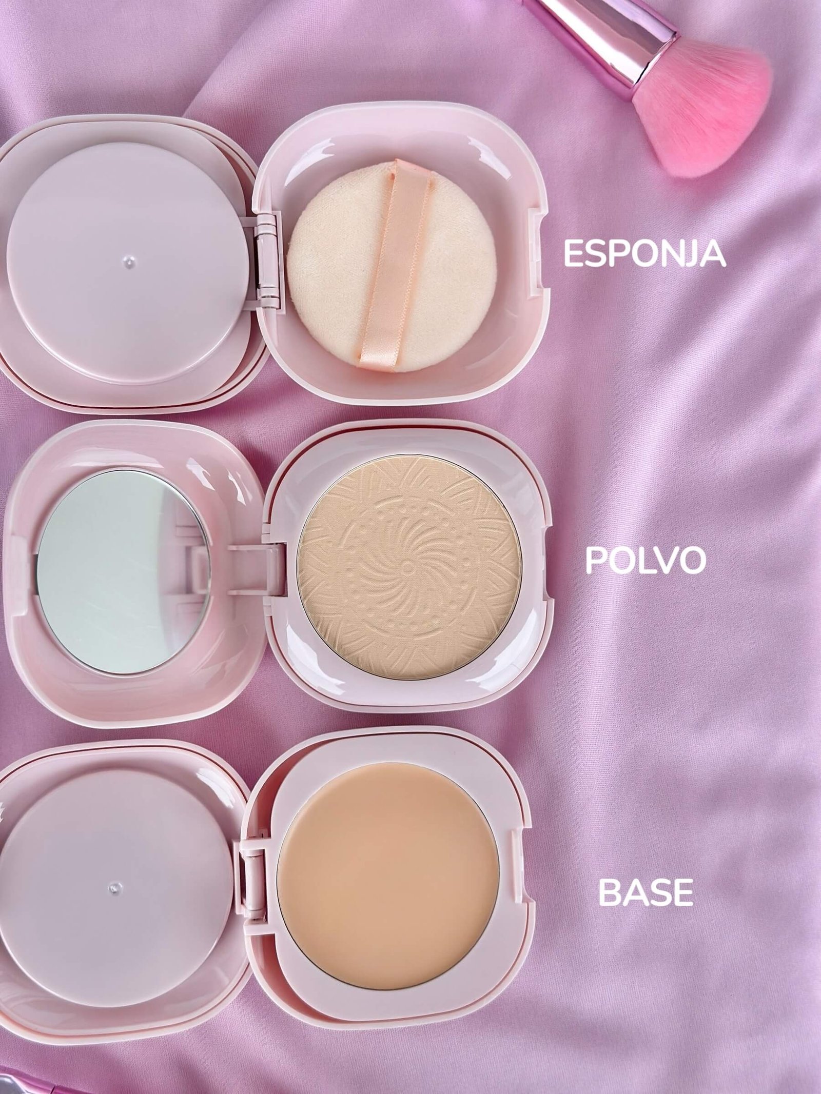 Polvo Compacto y Corrector Natural Ushas - Imagen 3