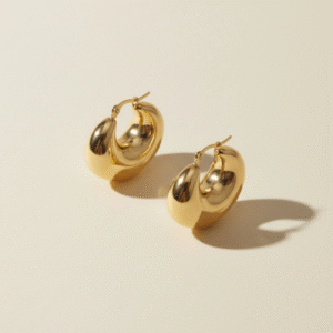 Aros dorados cartera