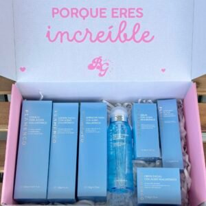 Box Cuidado Facial Acido Hialuronico Flamenco 7pcs