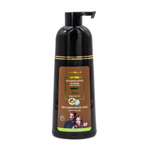 Shampoo Colorante Marrón Max belle 400ml