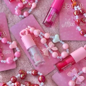 Brillo labial con llavero